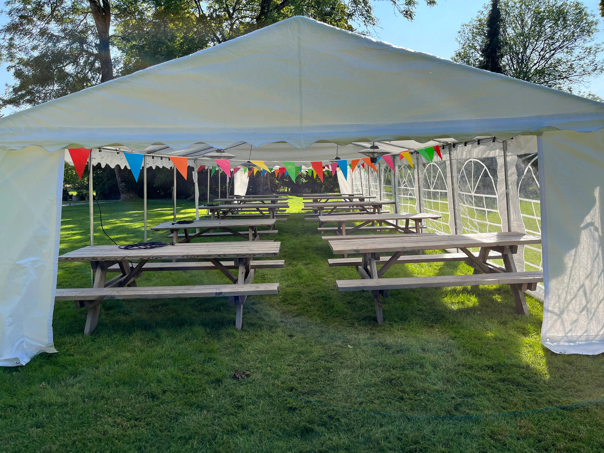 Stort telt på Carlberg Gård - Berg Event