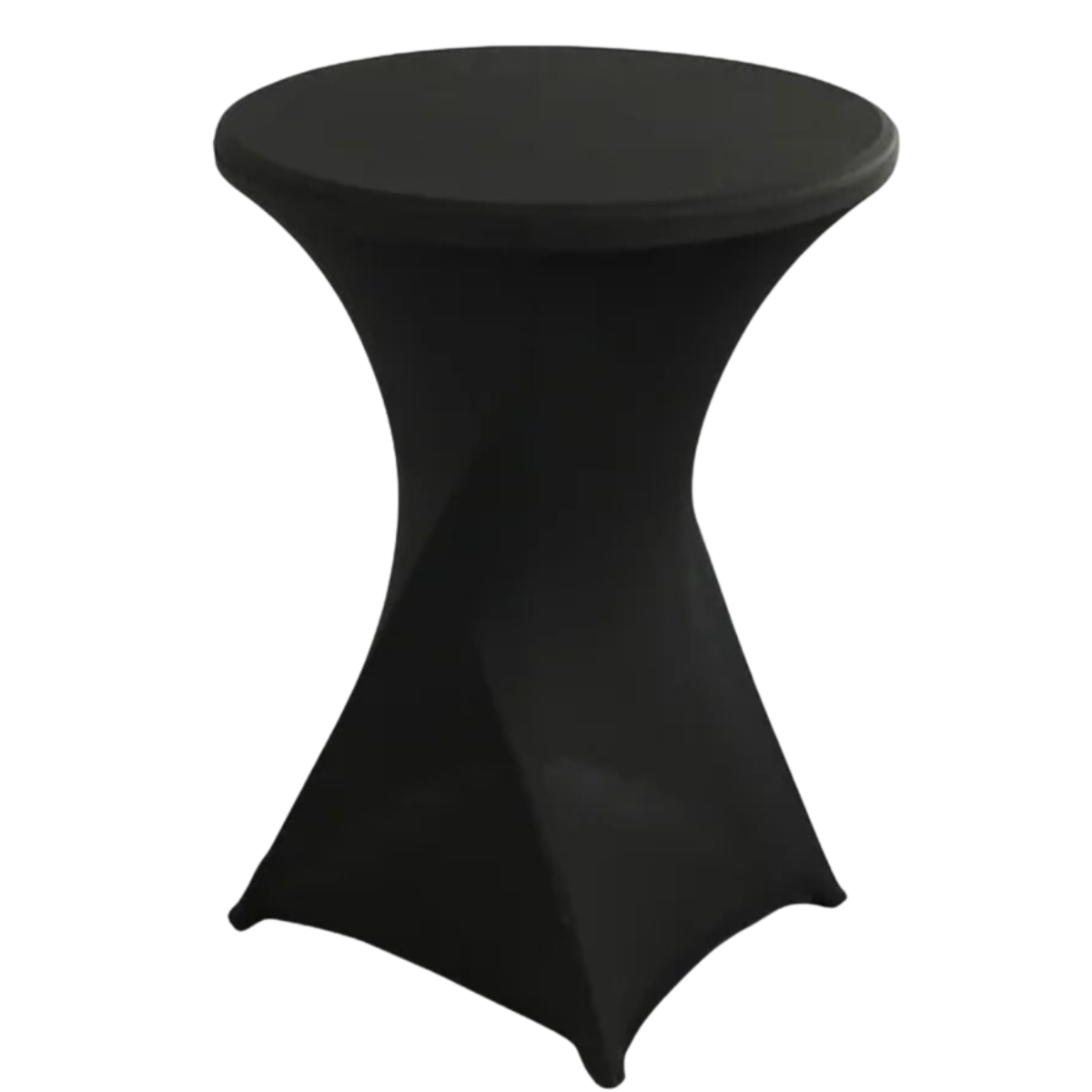 Sort duk til ståbord