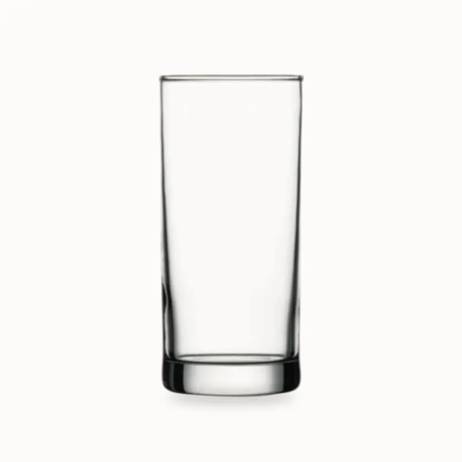 Høyt, rett longdrinkglass