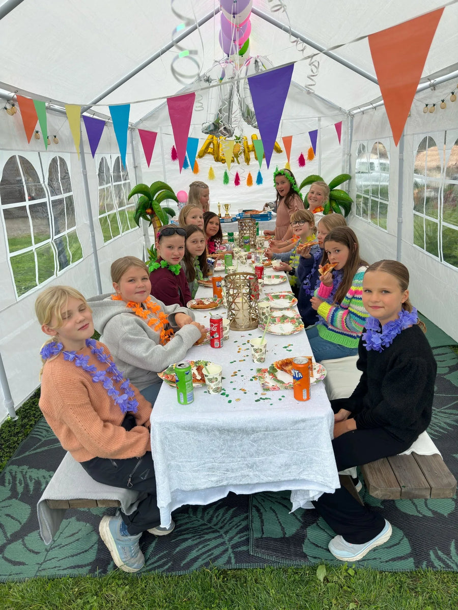 Telt til barnebursdag for 13 jenter - Berg Event — bilde 3