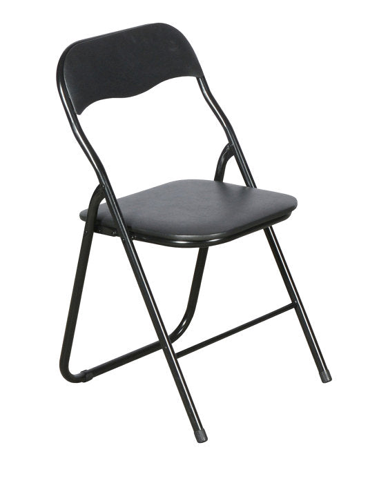 Sort klappstol — bilde 1