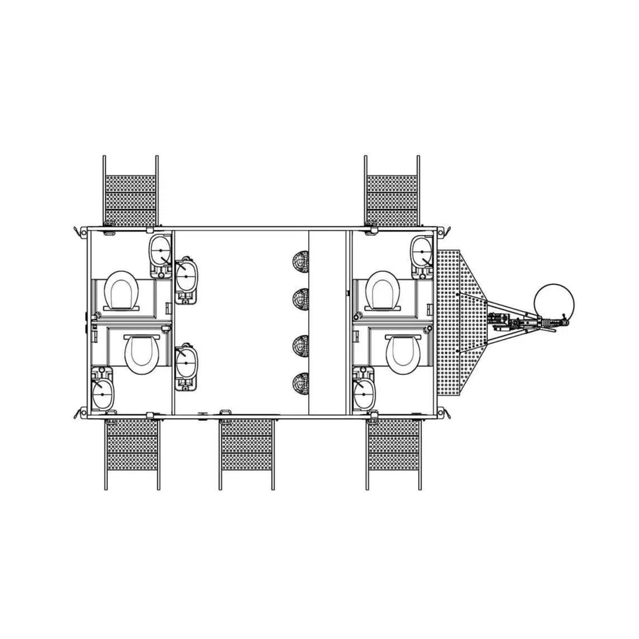 Toalettvogn 4 seter + urinal — bilde 1