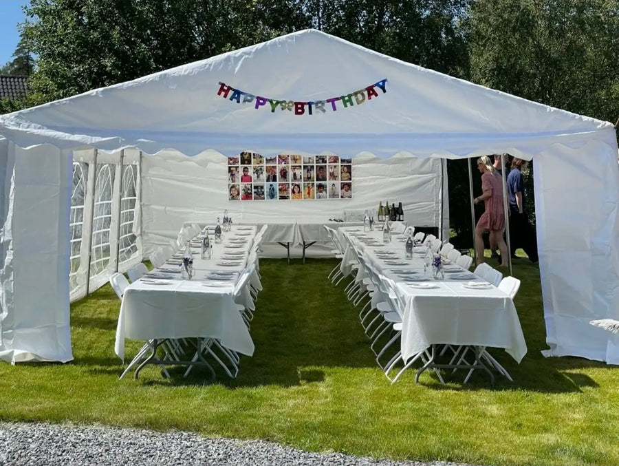 Lekkert 5x8m-telt - Berg Event — bilde 5